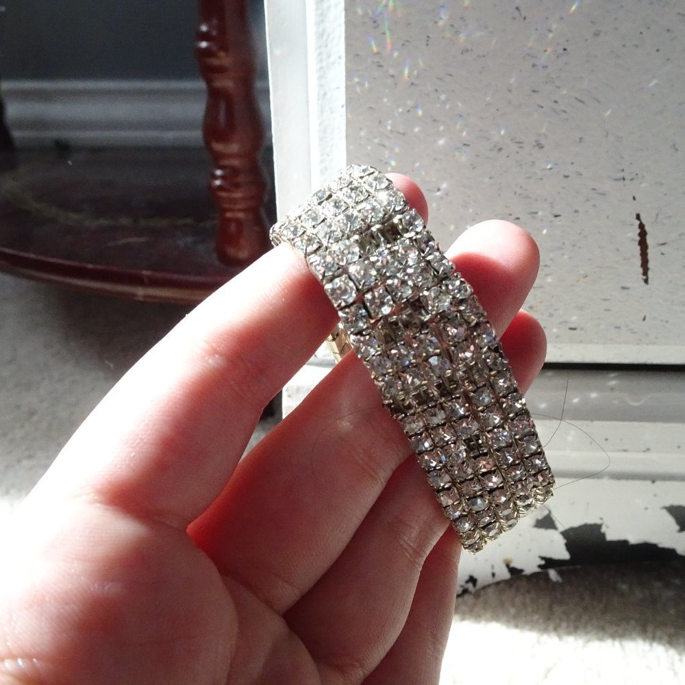 prom diamond bracklet